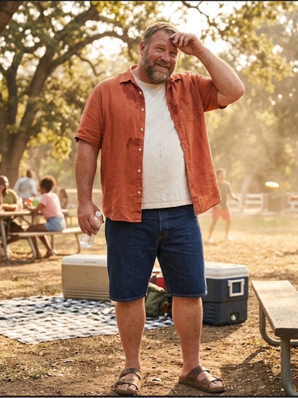 Levi Relaxed Fit Men's Denim Shorts - Size 44 NWOT
